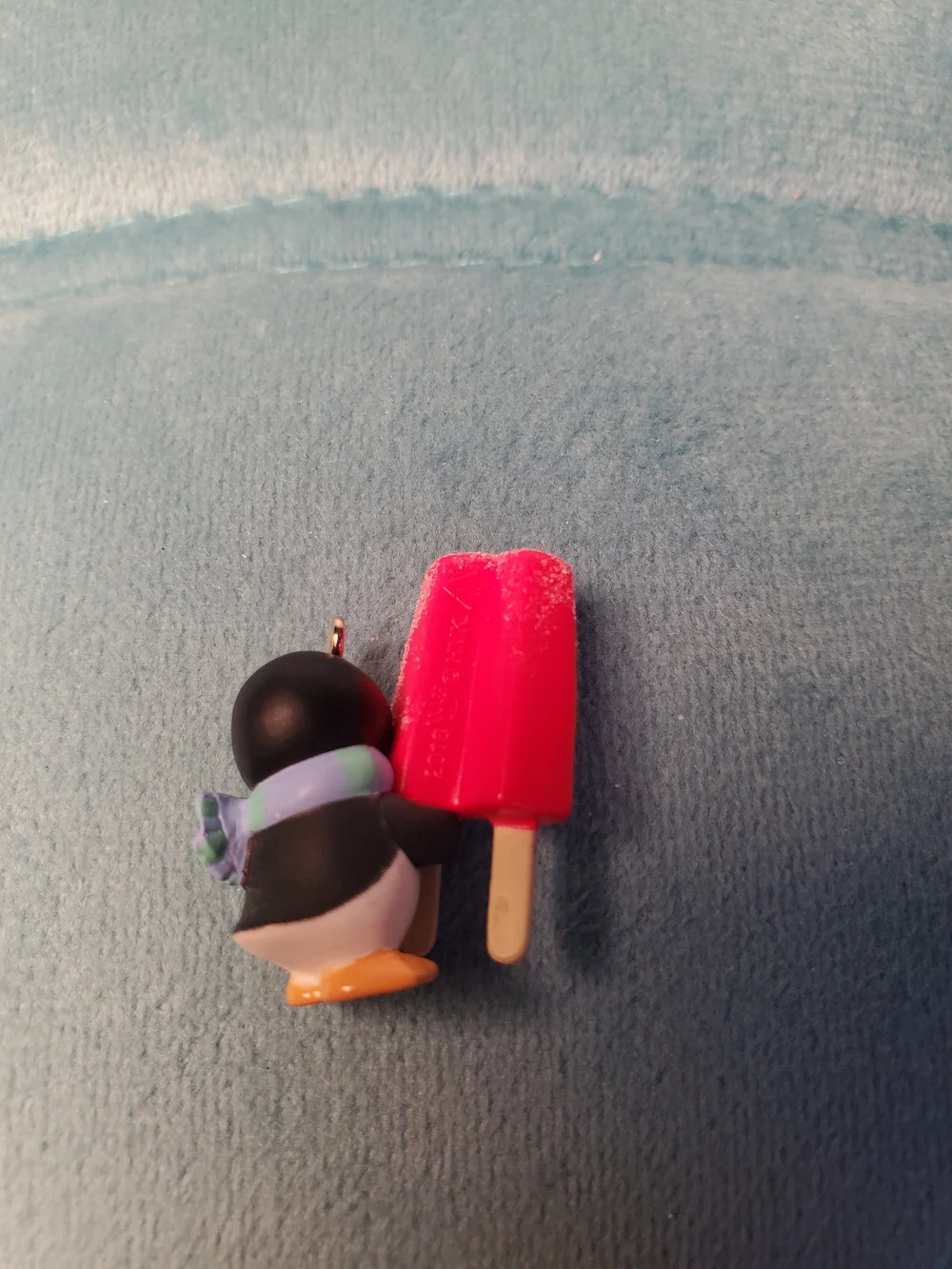 Hallmark Keepsake 2016 Petite Penguins #1 A Tasty Treat Mini Ornament QXM8561